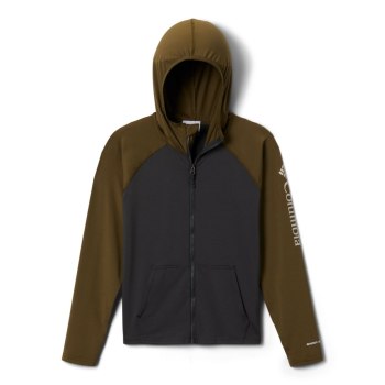 Columbia Majice S Kapuljačom Za Dječake - Sandy Shores Full-Zip Tamno Sive Maslinasto Zelene | HRKG-